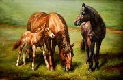 unknow artist Horses 037 oil painting reproduction